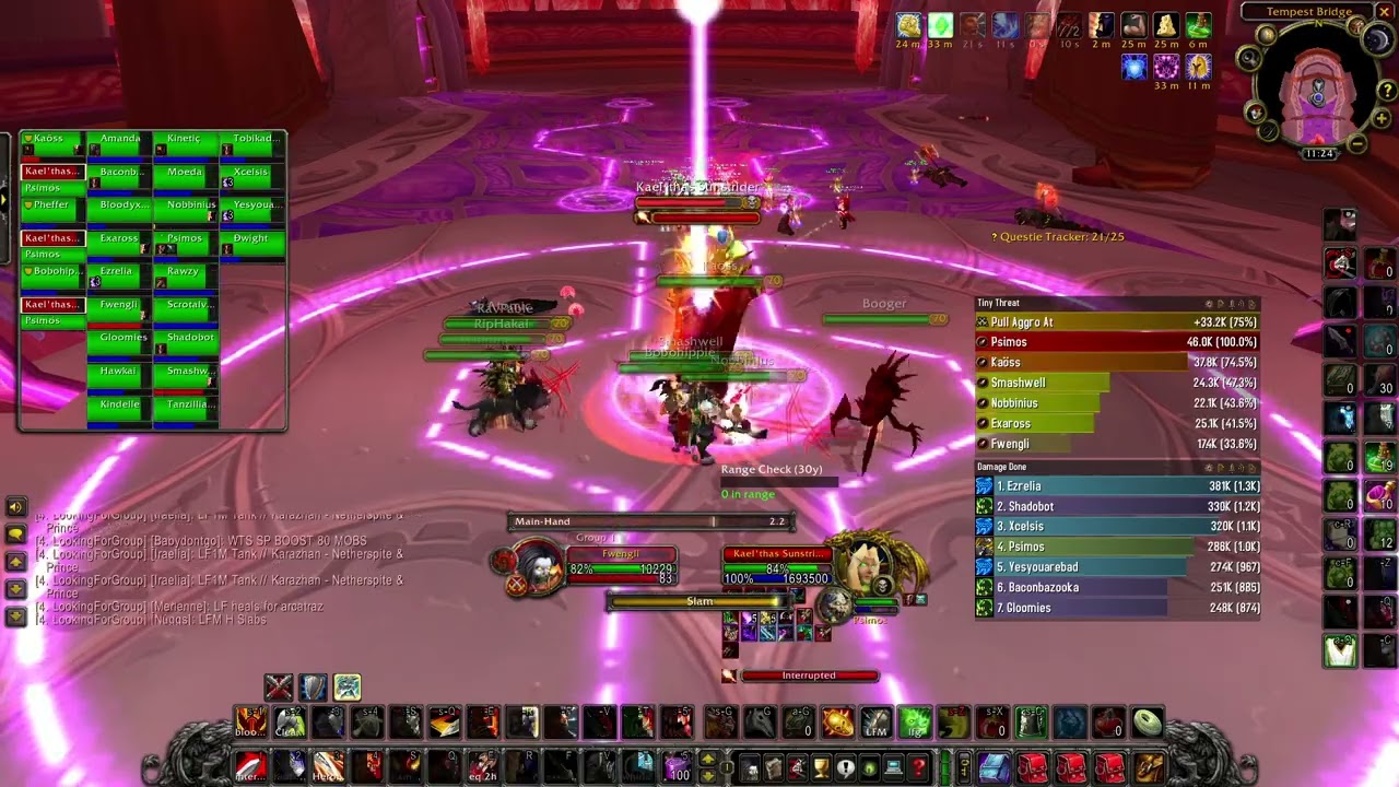 WoW TBC Classic arms warrior pve Tempest Keep Kael'thas Sunstrider kill 2
