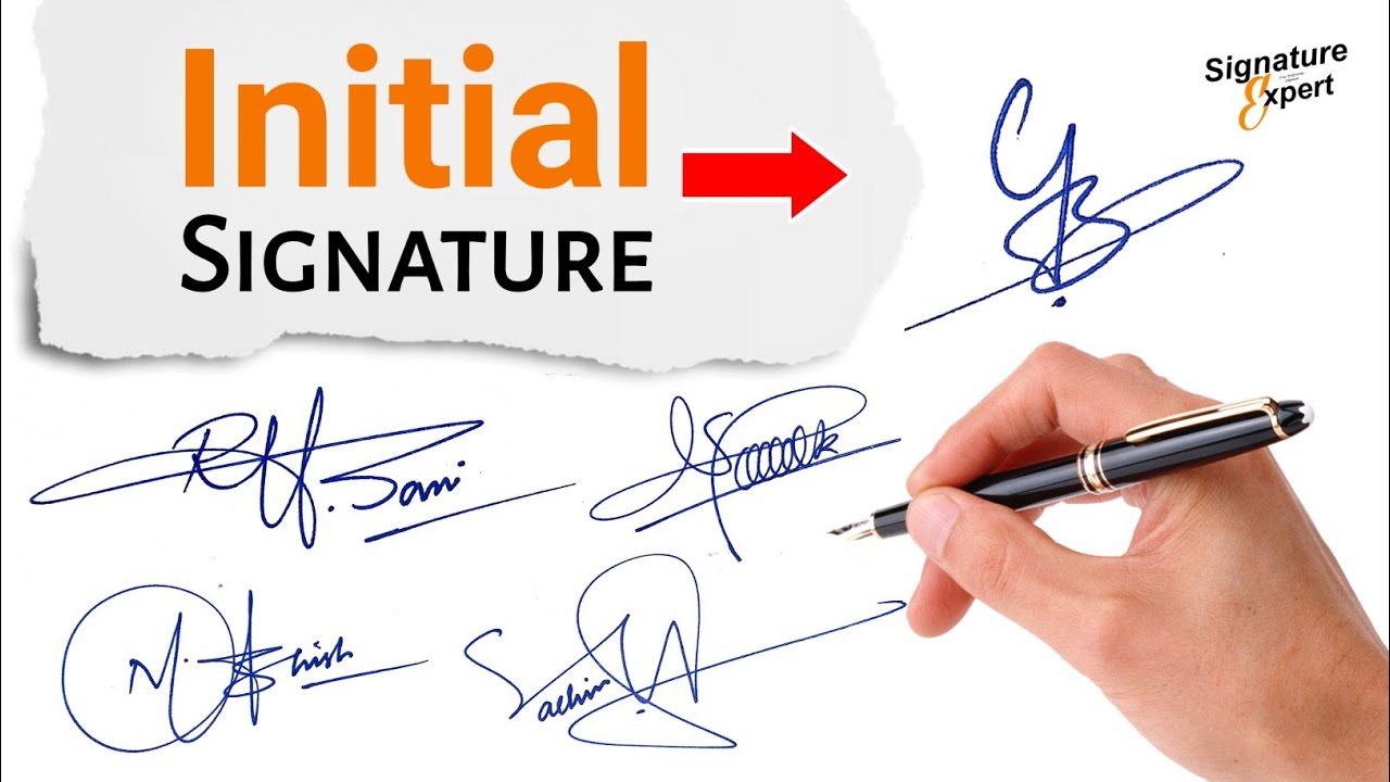 ✅ Initial Signature Style Of My Name | Signature Style Of My Name | Signature Expert