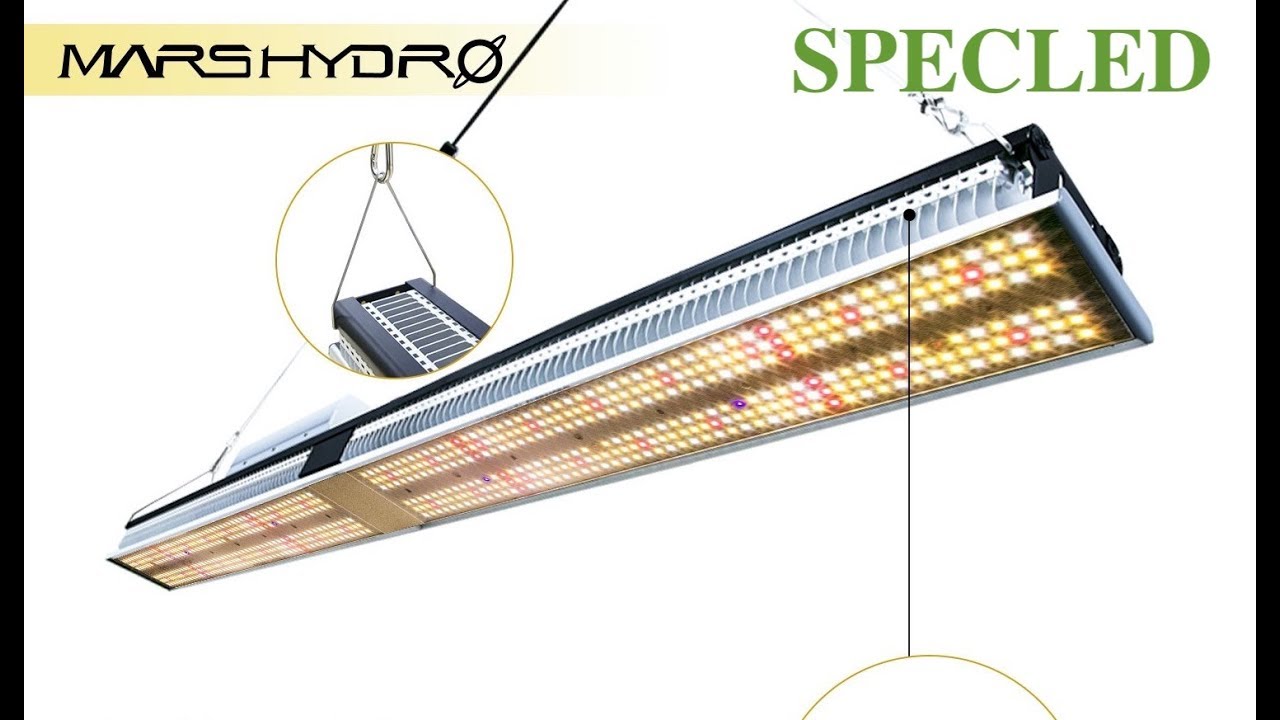 Фитолампа Mars Hydro SP250 W линейная. Обзор фитолампы, PPFD, спектр. Как выбрать фитолампу?