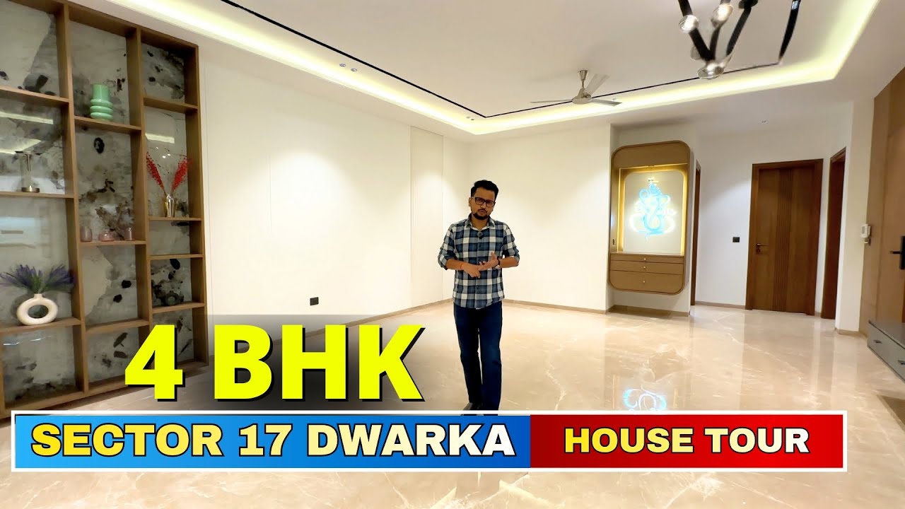 4BHK Builder Floor For Sale in Dwarka Sector 17 | Indraprastha Enclave #4bhk  #housetour