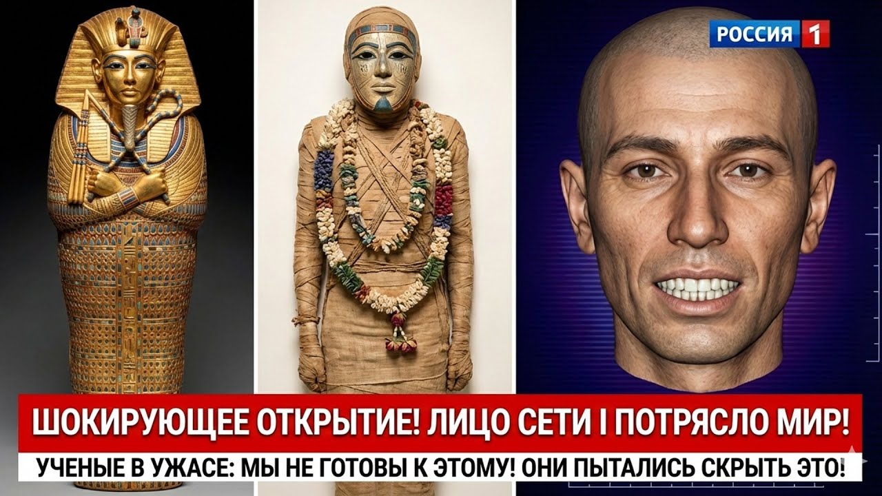 Учёные «развернули» мумию Аменхотепа I — его реальное лицо шокировало весь мир!