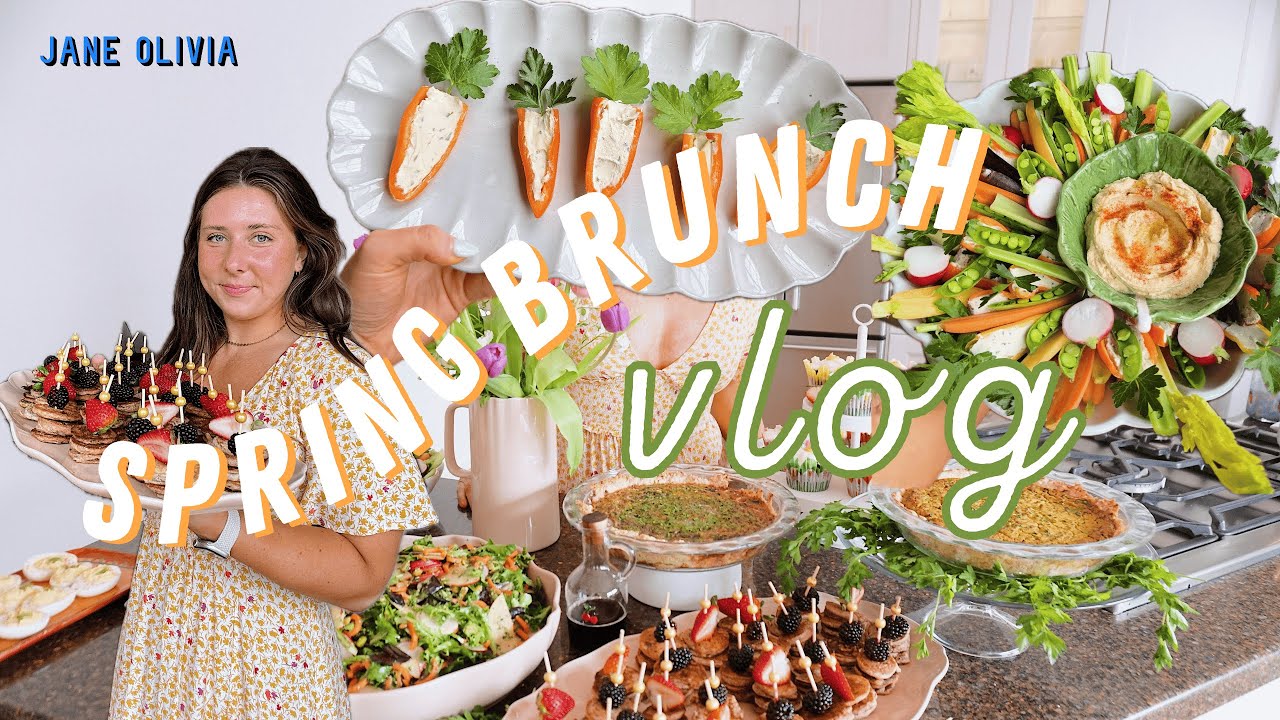 SPRING BRUNCH VLOG