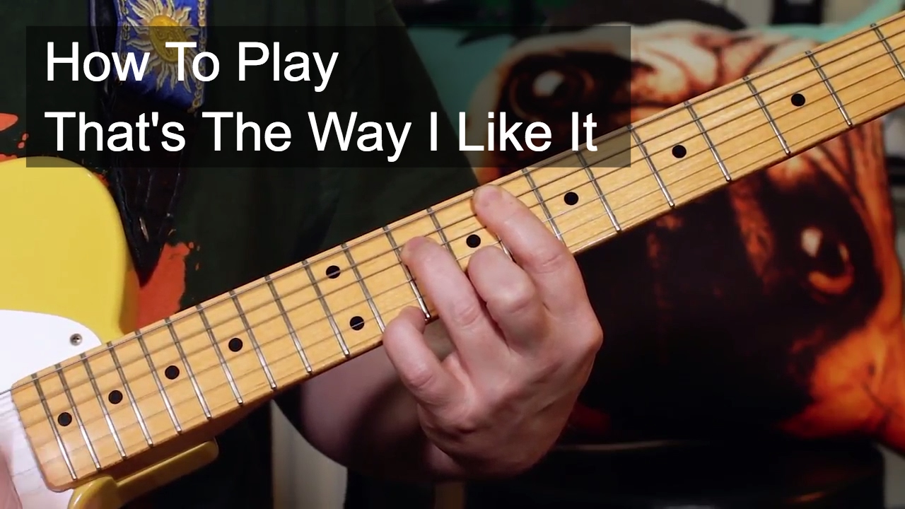 'That's The Way I Like It' KC & The Sunshine Band Guitar Lesson
