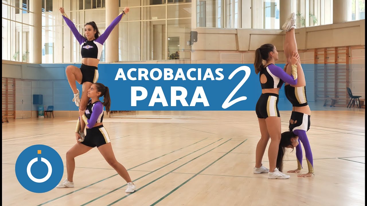 CHEERLEADING ⭐ Acrobacias para duas pessoas