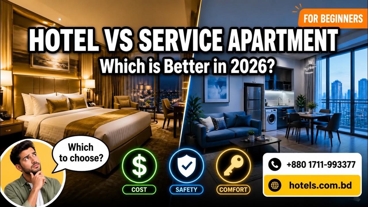 Hotel vs Service Apartment for Foreign Beginners &ndash; Which is Better in 2026?