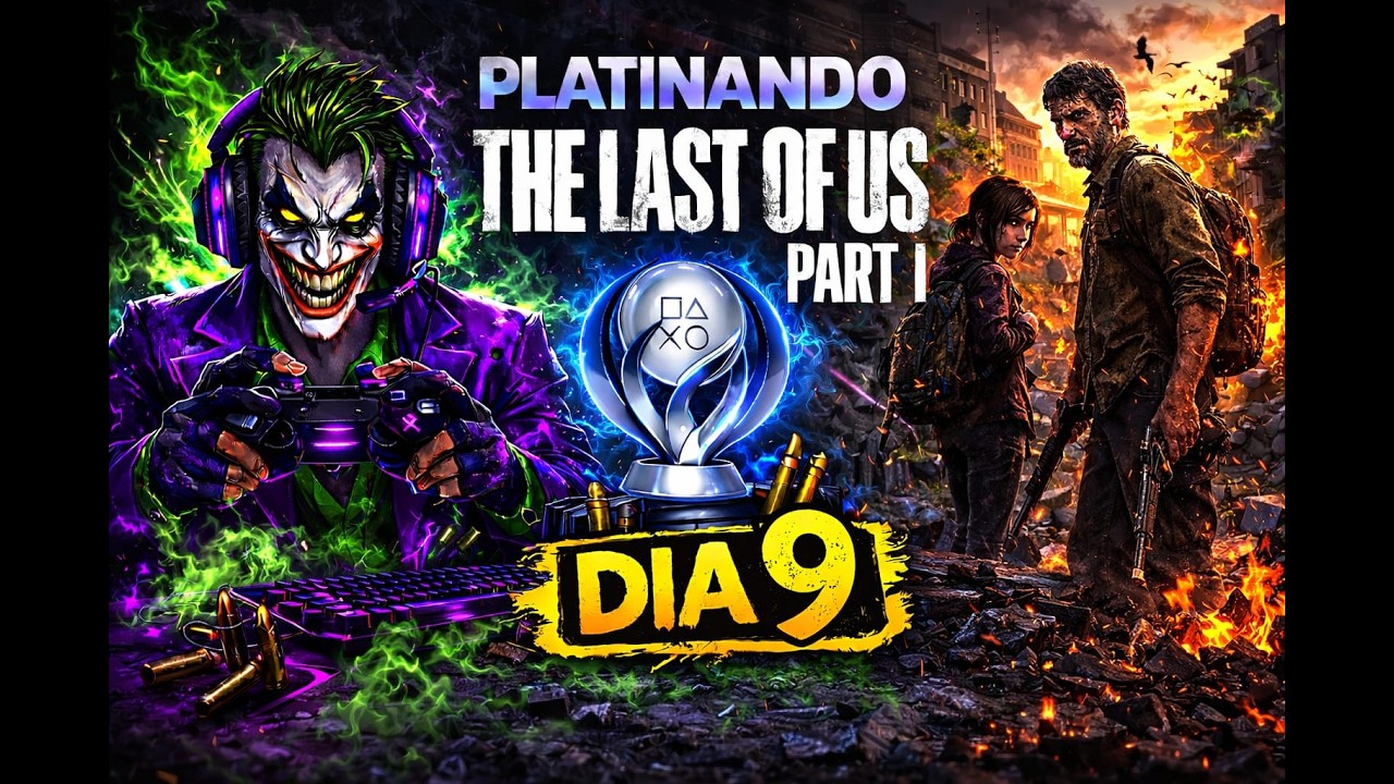 Live: Platinando The Last of us - Dia 9 Final