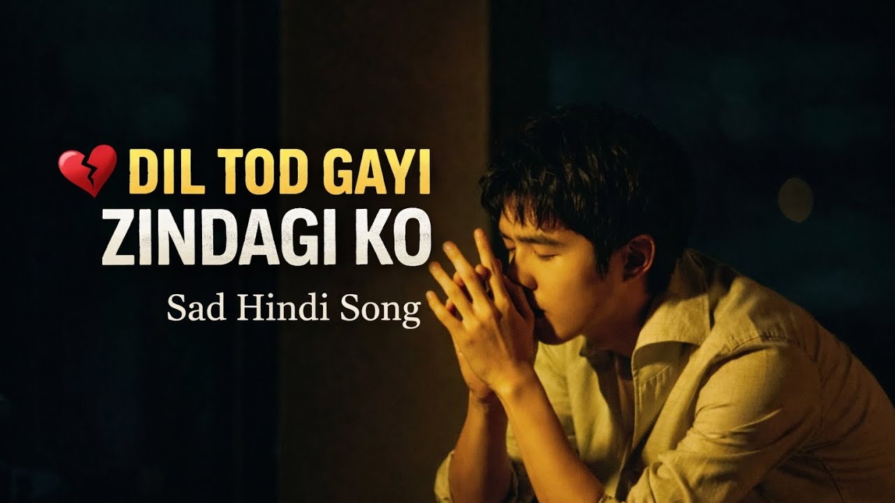 Dil Tod Gayi Zindagi Ko 💔 | Very Sad Hindi Song | Emotional Broken Heart Song
