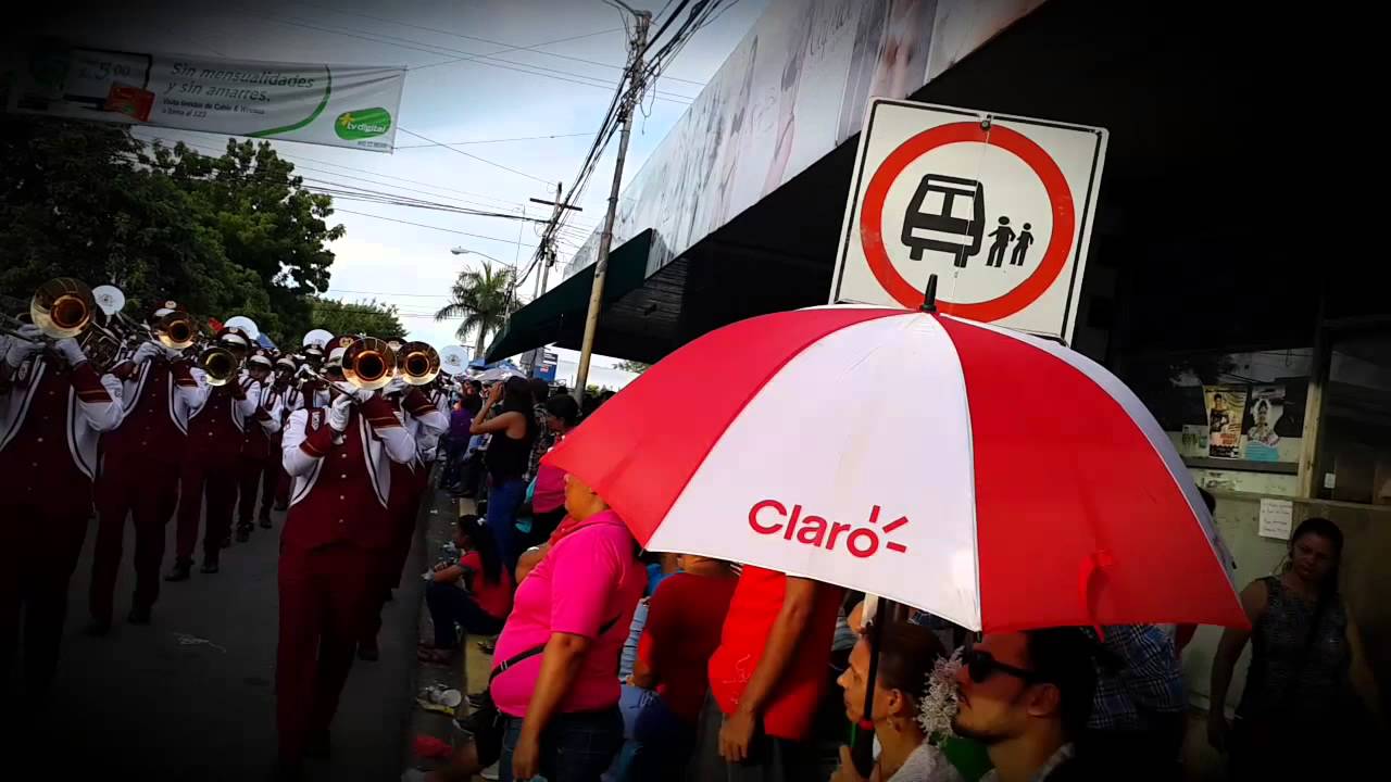 Colegio Moisés Castillo Ocaña - La Guacherna Desfile Las Tablas 8 de Noviembre 2015