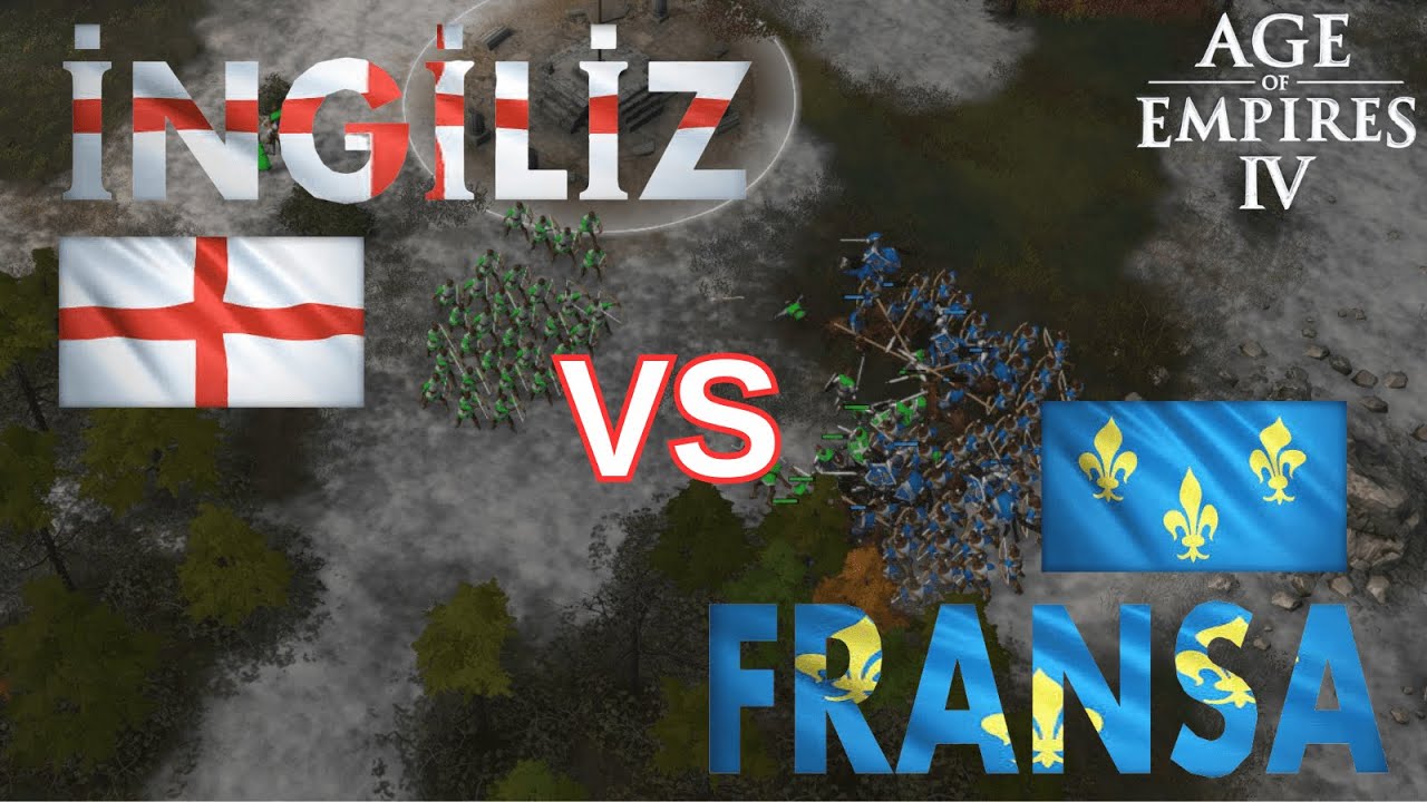 Age of Empires 4 1VS1 Altay | İngiliz VS Fransa | vs Loathe