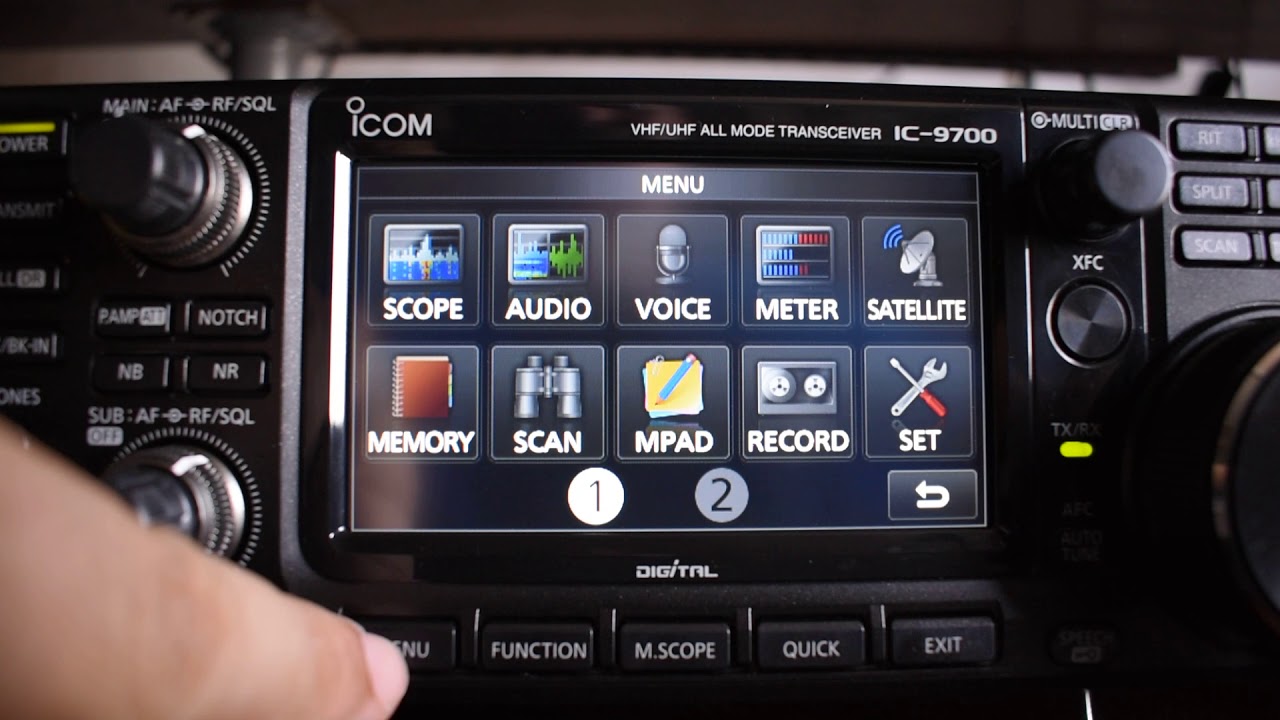 ICOM IC-9700 attività SSB #icom