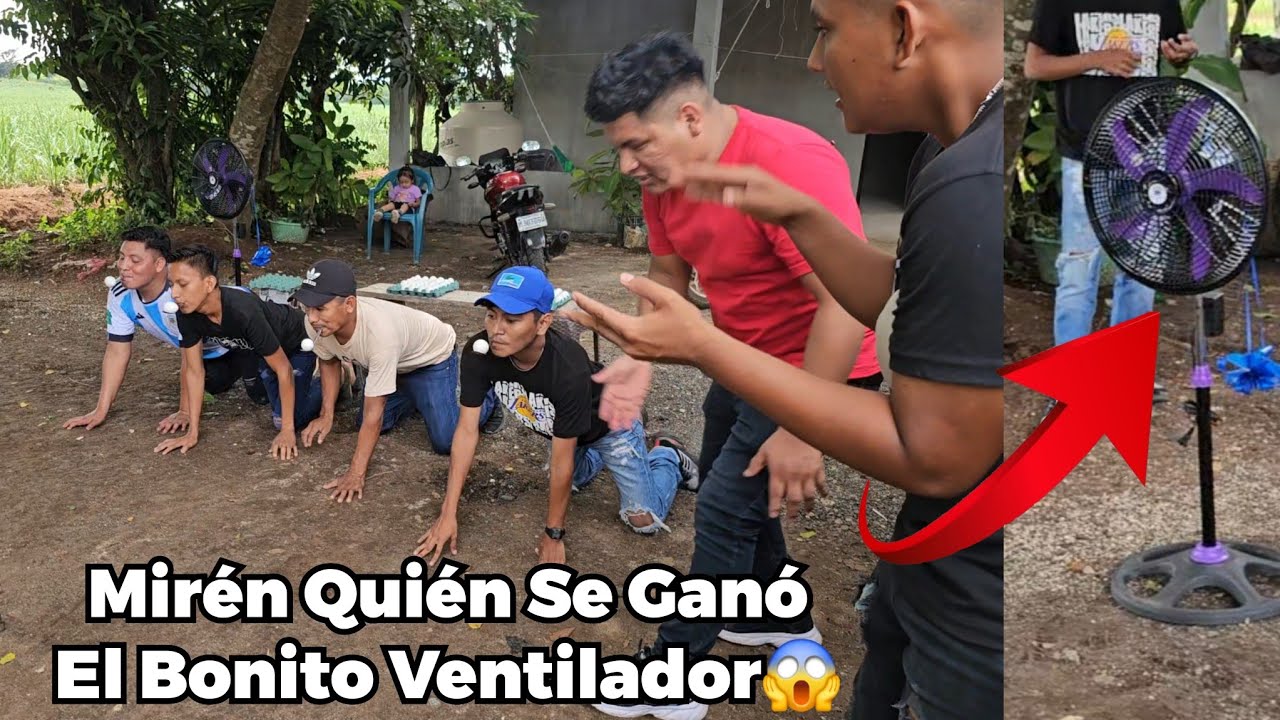 Los hombresTambién hicimos este RETO más Gracioso🤣 Por el VENTILADOR mirén Quién Se lo Ganó?😱😱