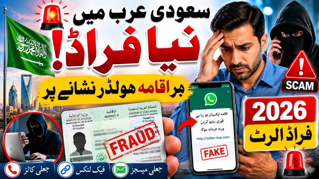 New online fr-au-d in saudi arabia be aware | Today saudi news in urdu |  Saudi info