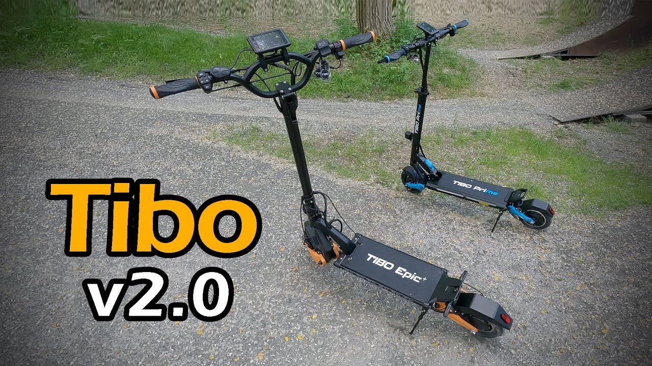 Hulajnoga elektryczna TIBO Epic+ i Prime - nowa wersja v2.0 | pierwsze wrażenia!
