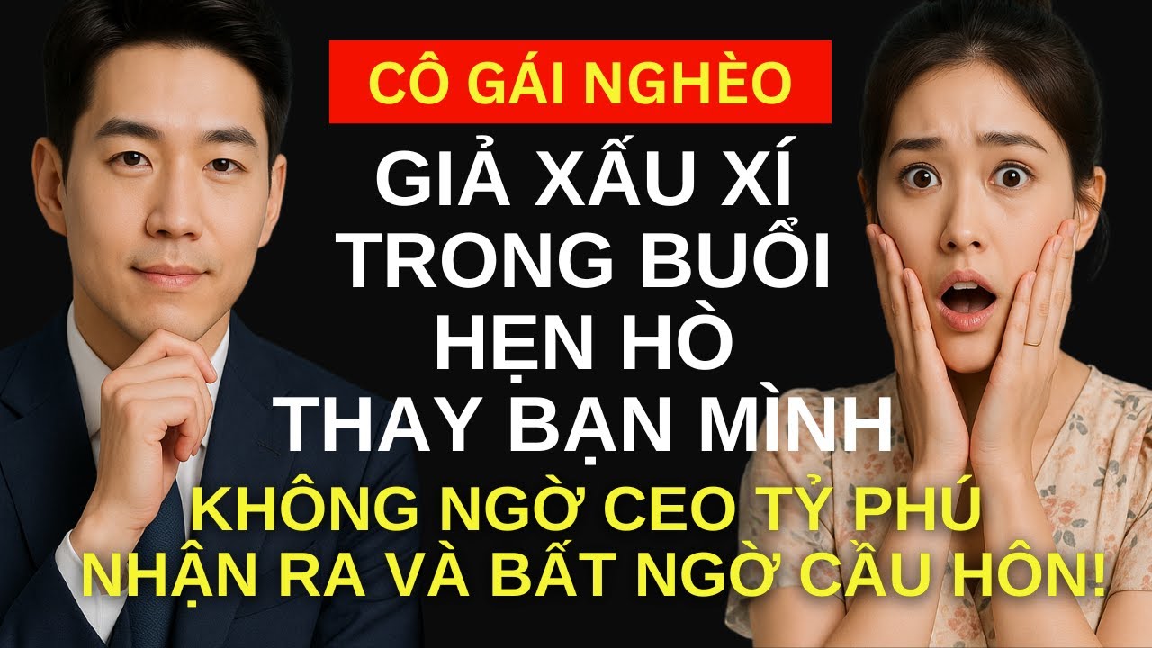 Cô gái nghèo giả xấu xí trong buổi hẹn hò giấu mặt, không ngờ CEO tỷ phú nhận ra và bất ngờ cầu hôn!