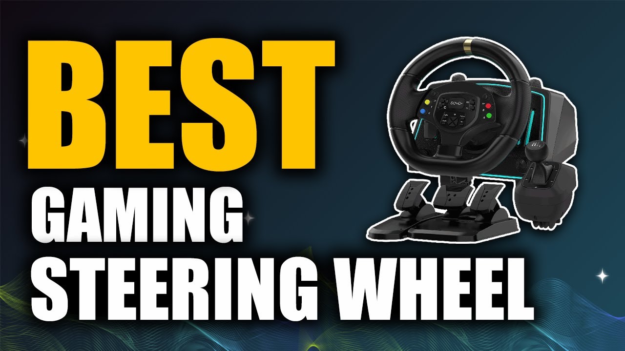 Top 5 Best Gaming Steering Wheel | Don't Buy One Before Watching This