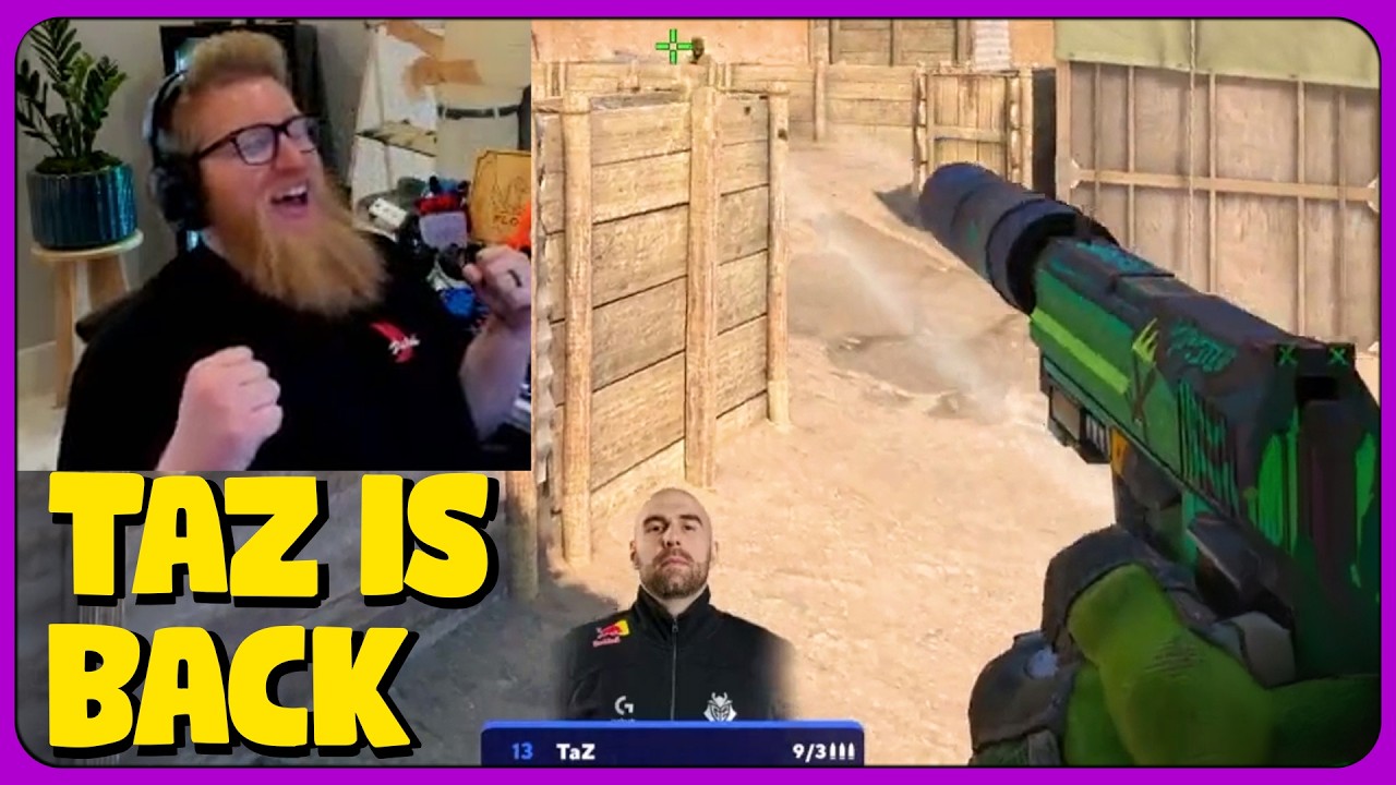 fl0m Reacts to TaZ ROLLING BACK THE YEARS vs Team Spirit