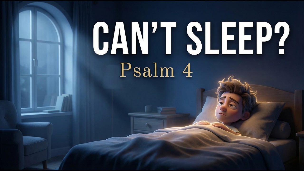 Can’t Sleep? Find Peace Tonight (Psalm 4) ✨ 1 Hour Christian Sleep Music