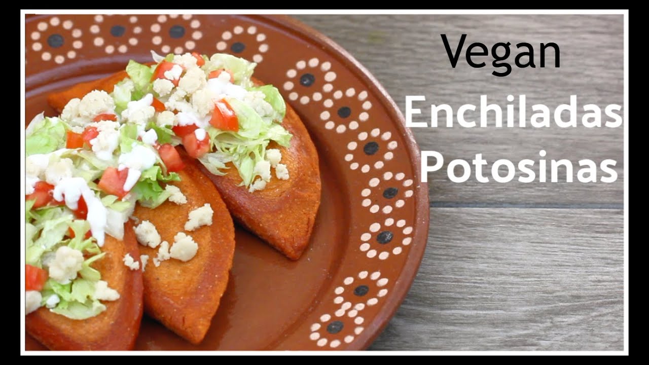 Enchiladas Potosinas | Vegan