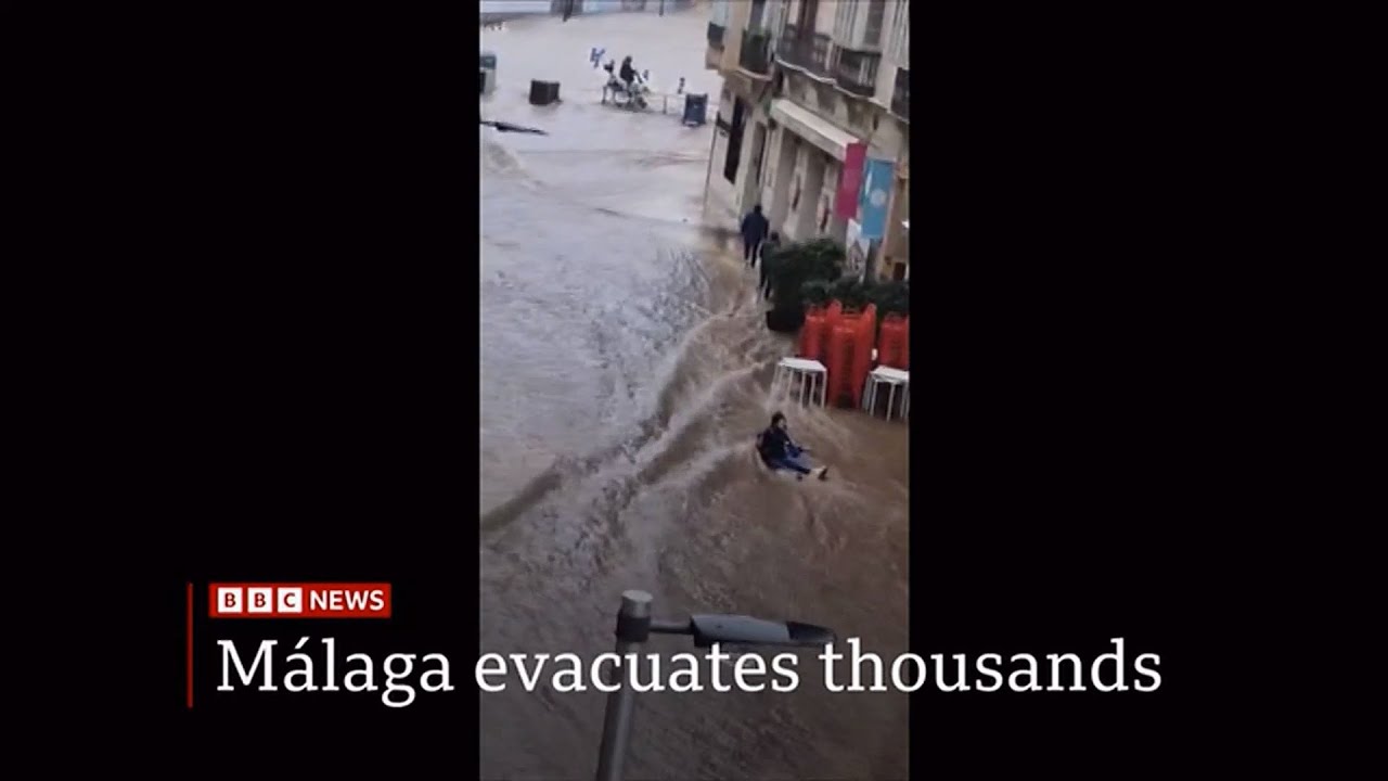 Weather Events - M&aacute;laga evacuates thousands as Spain issues more flood alerts (Spain) 13/Nov/2024