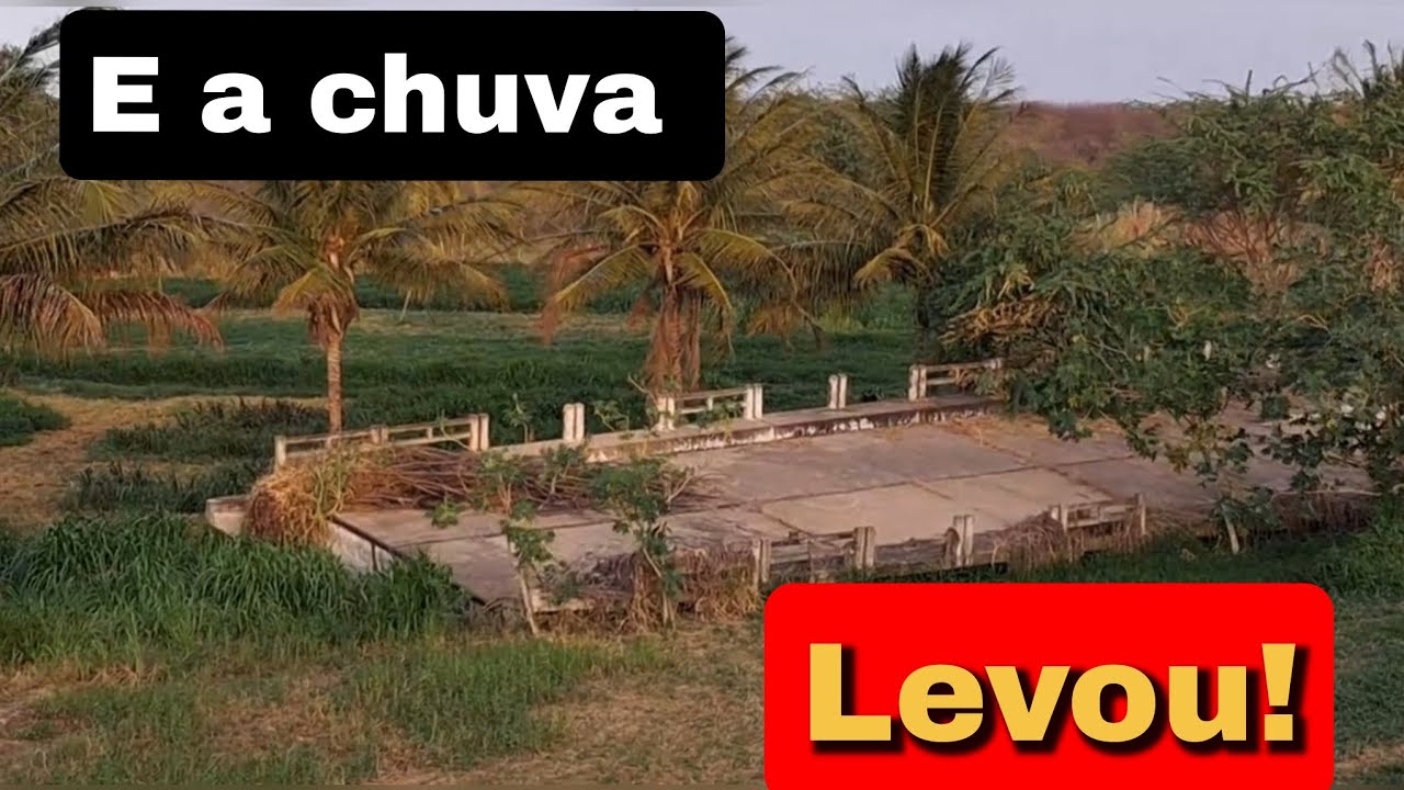 A chuva levou em 1981, vem conhecer Campo Redondo RN