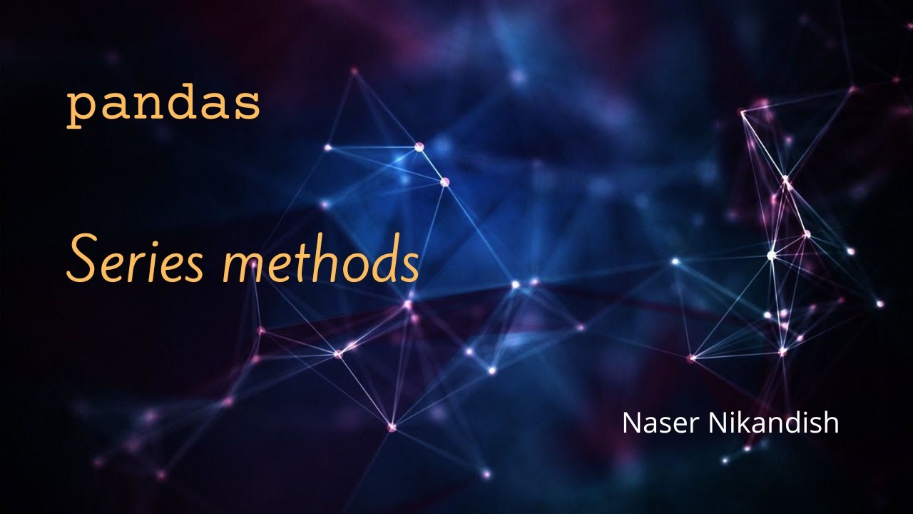 pandas series methods