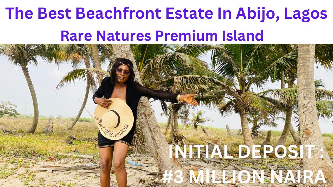 Affordable Fantastic Beachfront Estate In A Calm, Serene and Fast Developing Area In Abijo, Lagos.