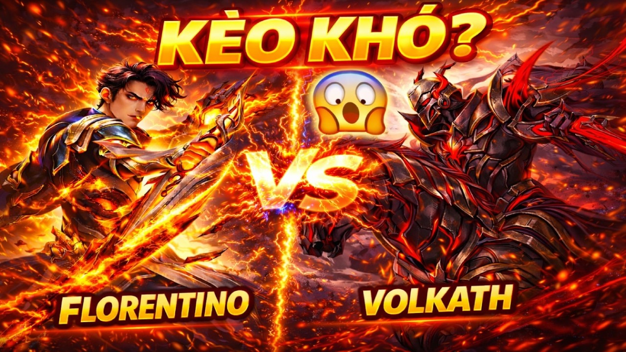 Đối Đầu Volkat Vị Tướng Mạnh Nhất Đường Top Hiện Tại , Tú có NY Múa Flo 43% Dame 18Kill