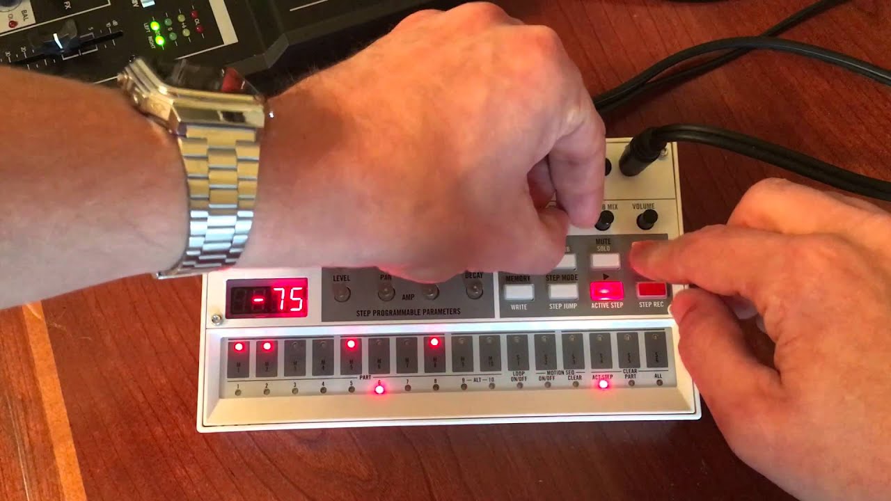 Korg Volca Sample Tips & Tricks - Negative Swing