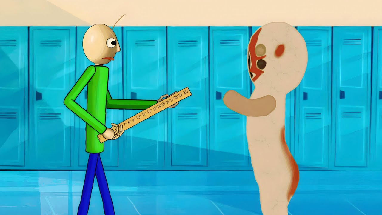 Baldi basic vs Scp 173. Animation Dc2
