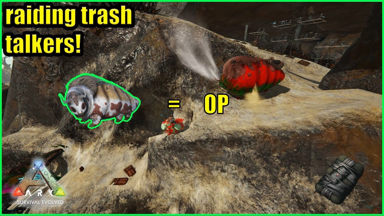 SOAKING TRASH TALKERS WITH GASBAGS | ARK SMALL TRIBES PVP