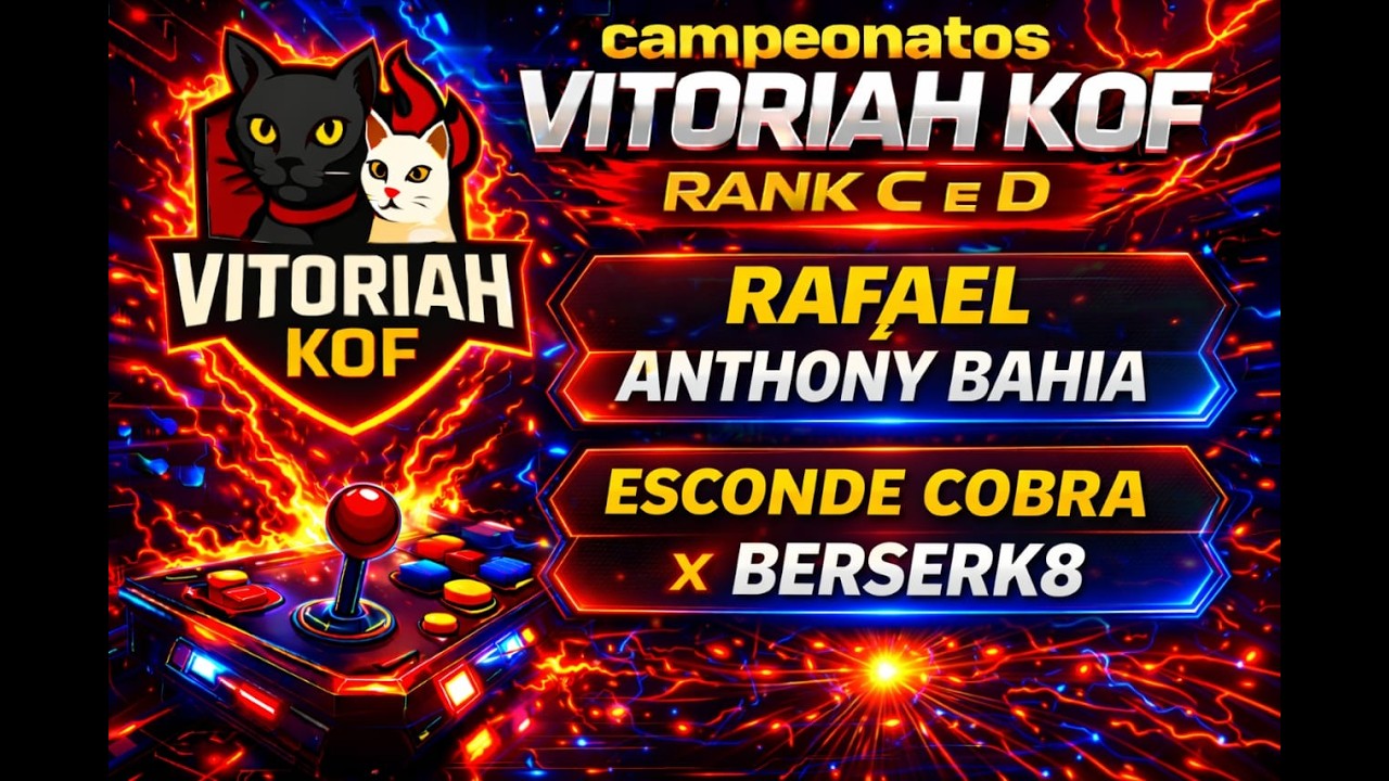VITORIAH LIVE: CAMPEONATO C E D VITORIAH KOF