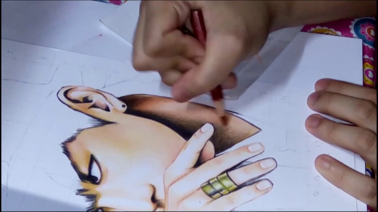 DARK&WILD BTS Kim Taehyung V [speed drawing] |DJJV
