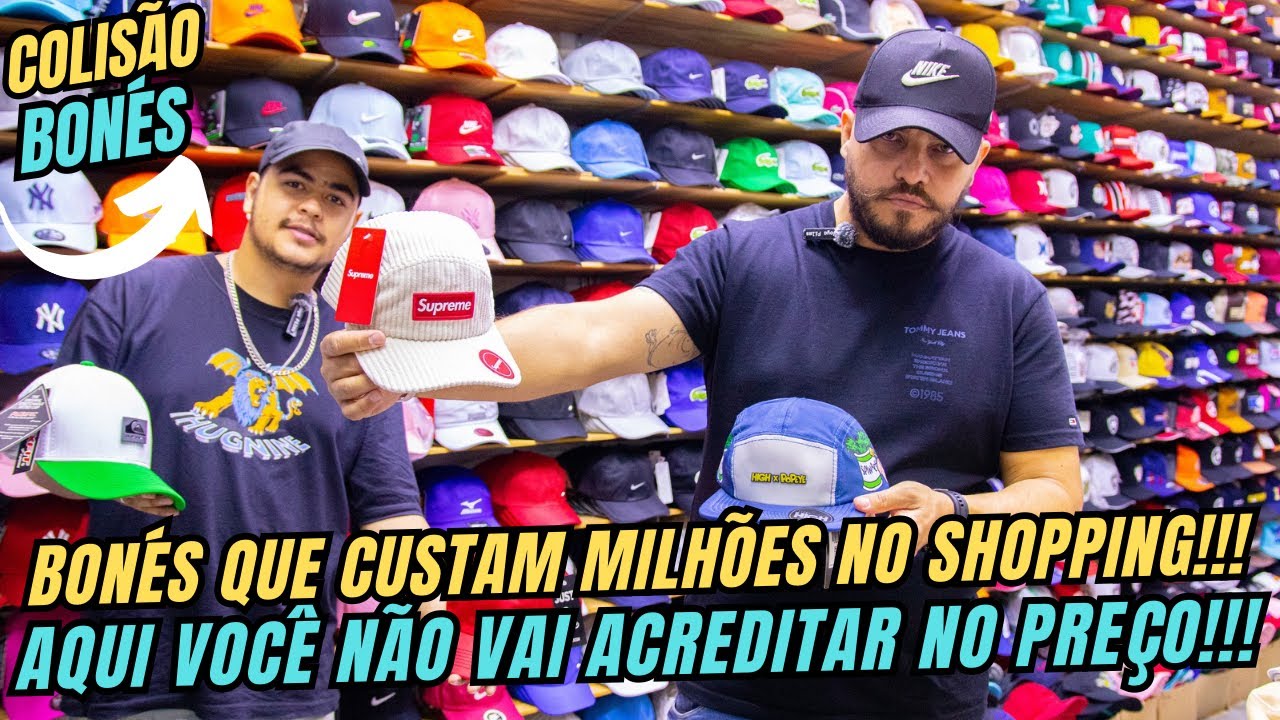 🔥O MAIOR FORNECEDOR DE BONÉS PREMIUM DE ALTÍSSIMA QUALIDADE COM AS MELHORES MARCAS!!! #brás #bonés