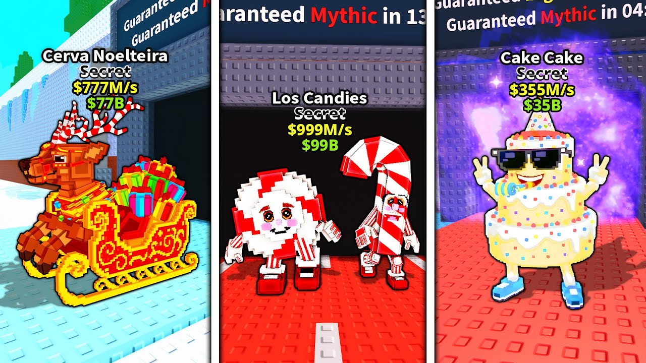 ROBLOX Новые конфеты Los Candies - У меня появилась новая Slitta Sprinta - Рождественское обновле...