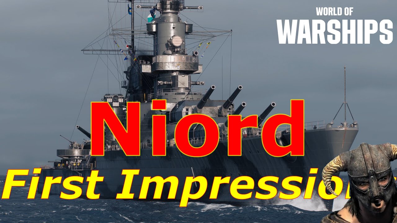 World of Warships — Первые впечатления от Niord: новый безумный торпедный линкор или бесполезная ...
