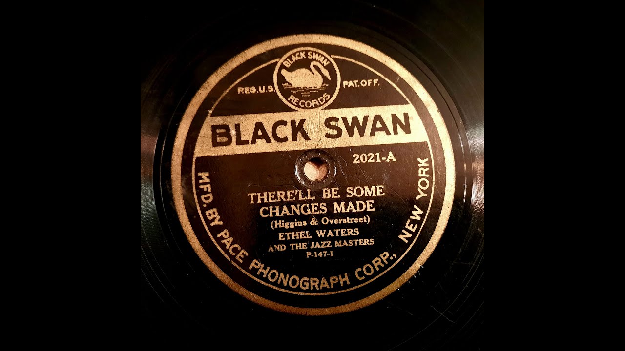 ETHEL WATERS AND THE JAZZ MASTERS – THERE’LL BE SOME CHANGES MADE – Black Swan 2021