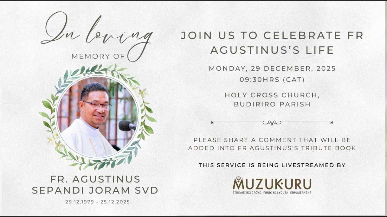 Celebrating the life of Fr. Agustinus Joram SVD - Entire Service