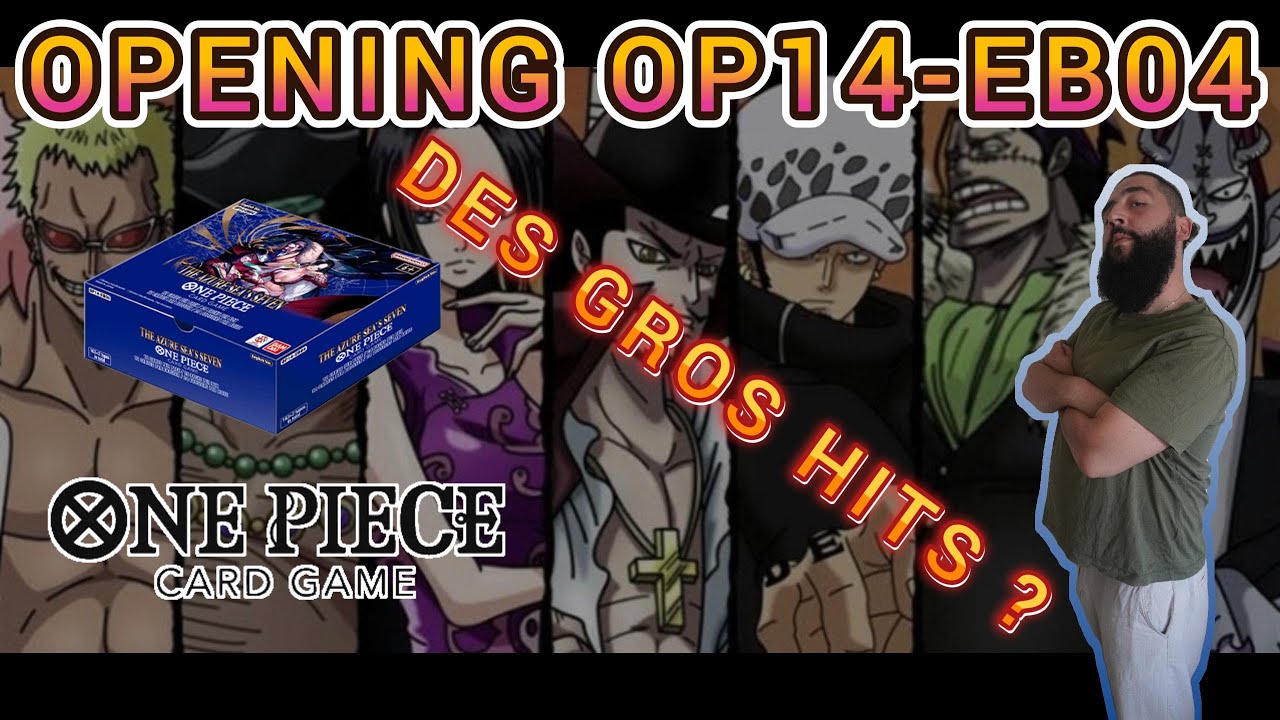 A LA RECHERCHE DE LA MANGA CARD !  (Ouverture display OP14-EB04) - ONE PIECE CARD GAME