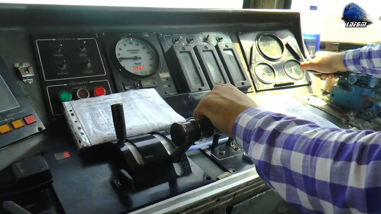 🚂 Locomotive ”Pilot” pe Locomotivă - Cabview 060-DA Führerstandsmitfahrt