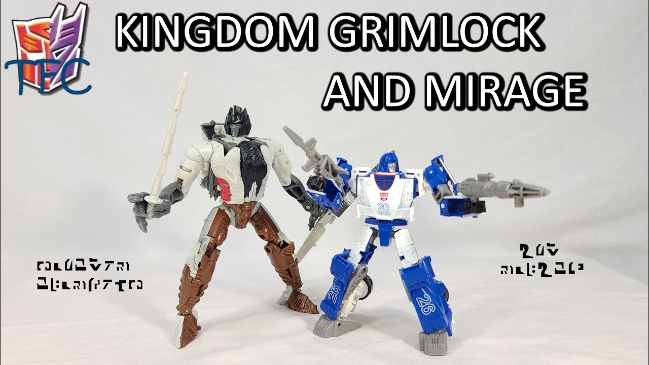Transformers Review: WFC Kingdom Grimlock & Mirage