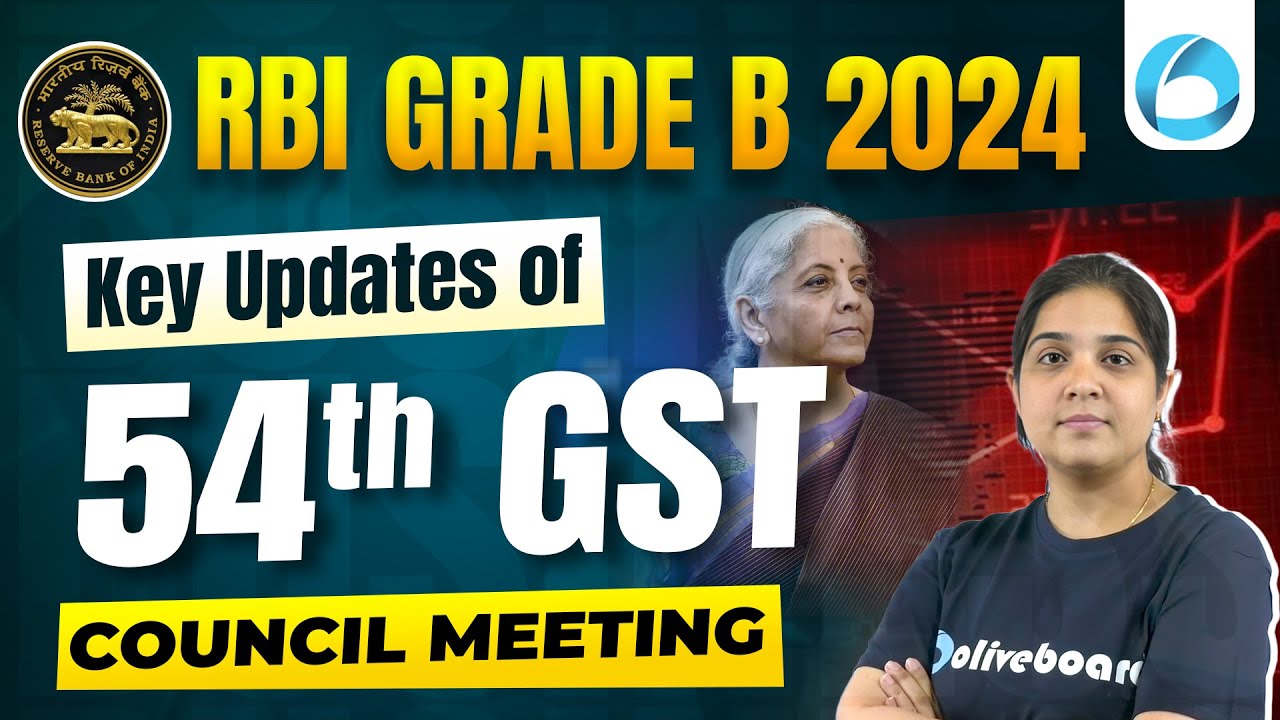 54th GST Council Meeting Highlights: Key Decisions & Impact | Pooja Ma'am | Oliveboard