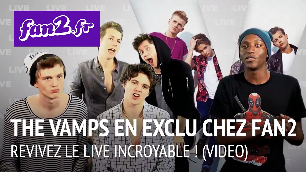 The Vamps en exclu chez fan2.fr, revivez le live incroyable ! (VIDEO)