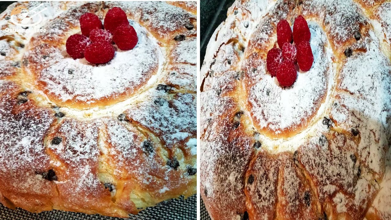 Brioche tourbillon hyper moelleuse très facile au ..بريوش رول قطني على شكل حلزوني خفيف محشو بالشكلاط