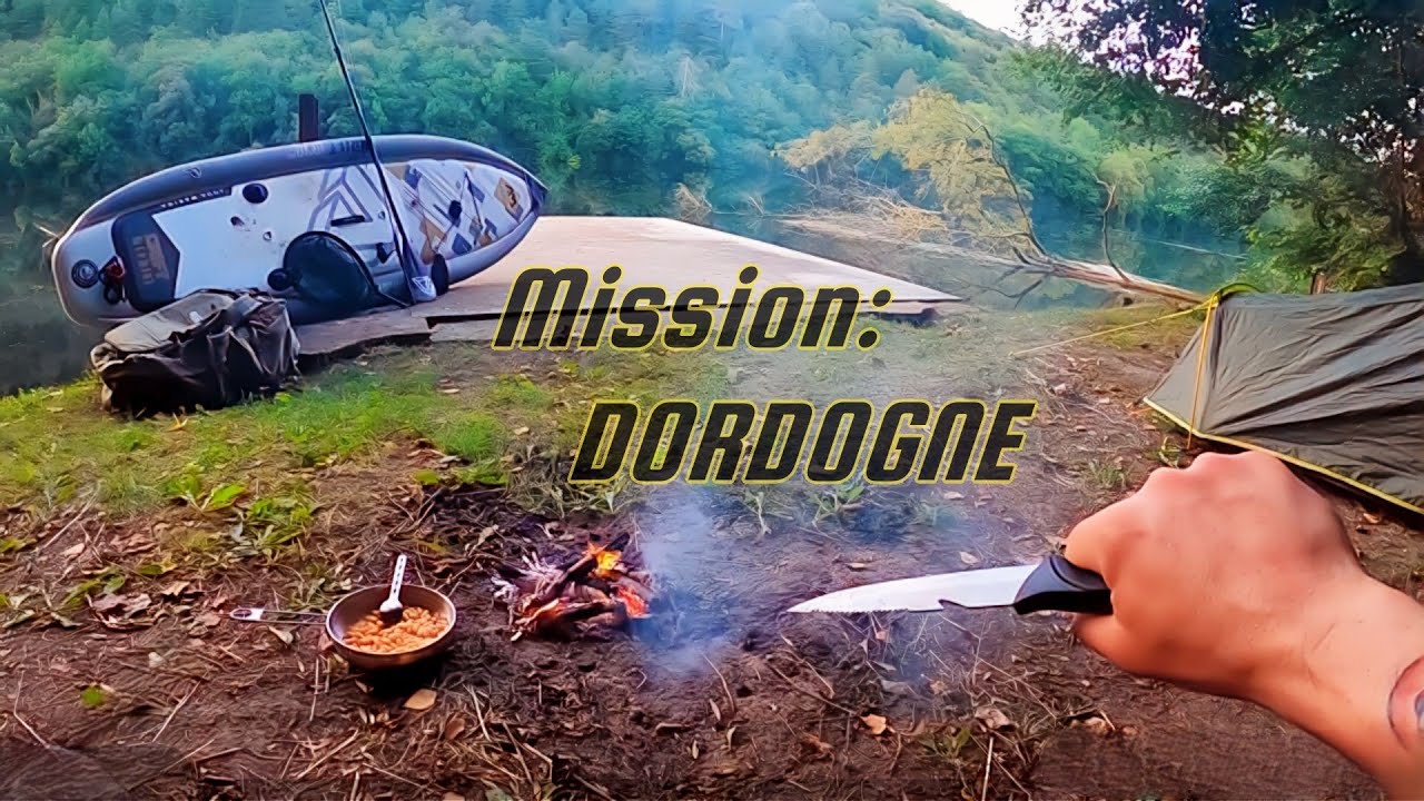 3 JOURS SEUL sur la Dordogne : Poisson grillé et Brochet métré ! Une AVENTURE DE FOU ...