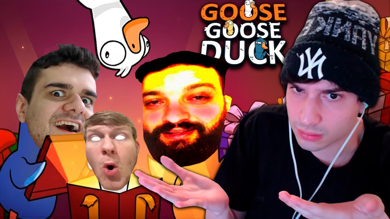 GOOSE GOOSE DUCK COM OS GURI É SEMPRE UMA LAVAGEM CEREBRAL (É BIZARRO COMO A GENTE É BURRO)