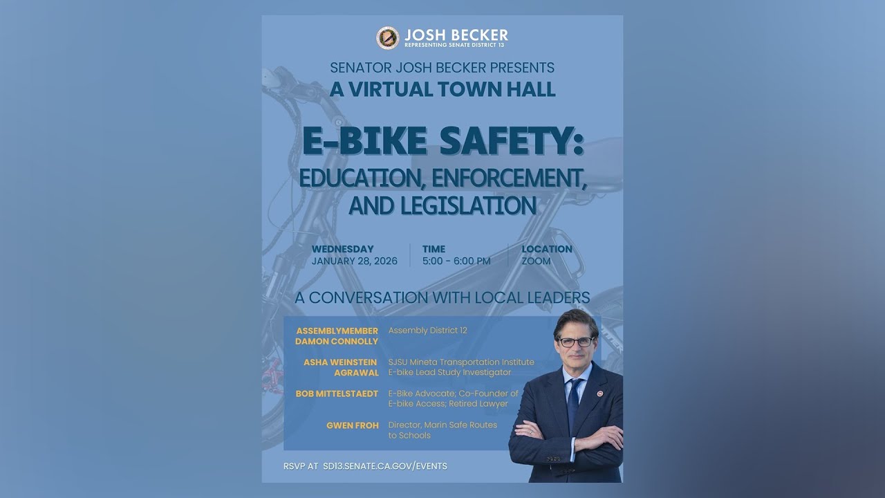 E-Bike Safety: Education, Enforcement and Legislation