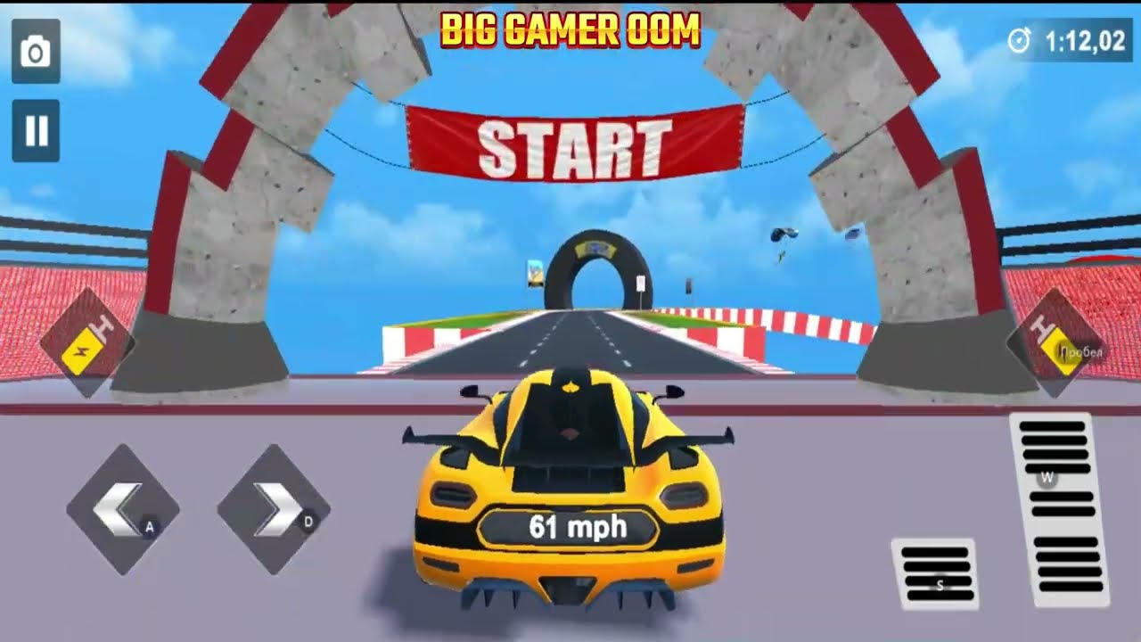 Mega Ramps and Impossible Car Stunts - Racing game