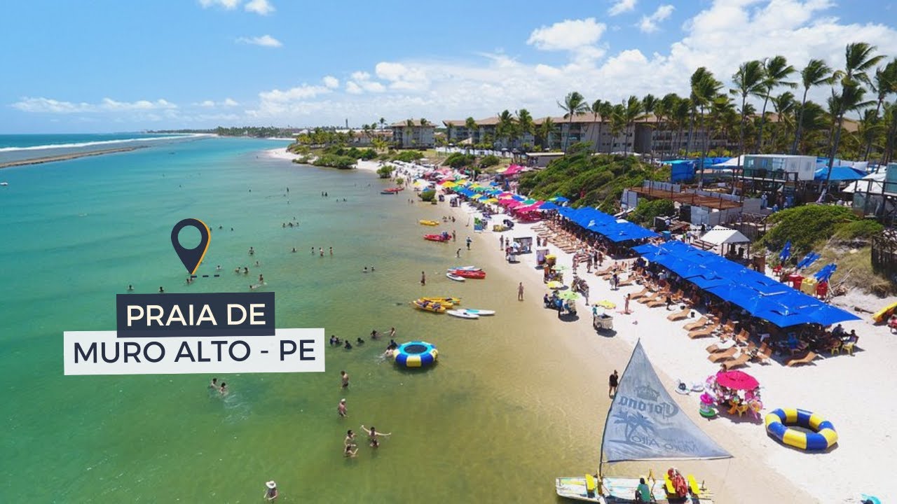 👨‍👩‍👧‍👦 PRAIA DE MURO ALTO UM DIA EM FAMÍLIA | IDEAL PARA CRIANÇAS – PORTO DE GALINHAS 🌊🌴