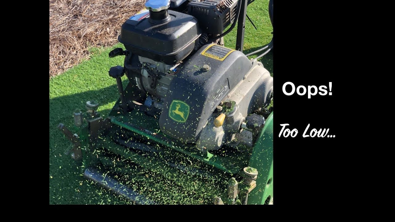 SUMMER SCALPING BERMUDA LAWN - REEL LOW || THE SOUTHERN REEL MOWER