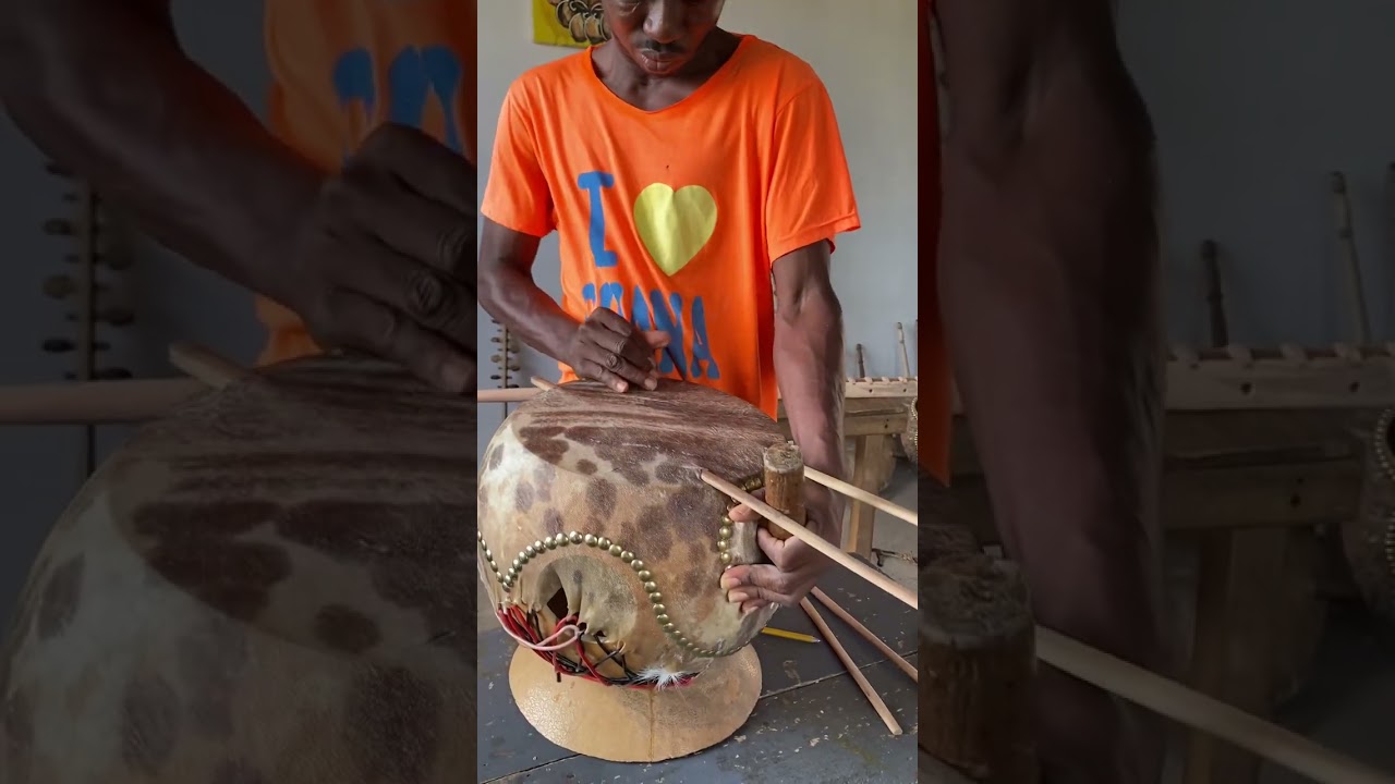 Fabrication of kamele ngoni at Aferoworks